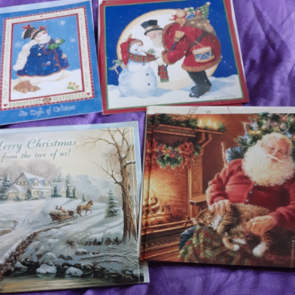 Assorted Christmas cards